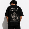 Adult Money Wasted Oversized Tee