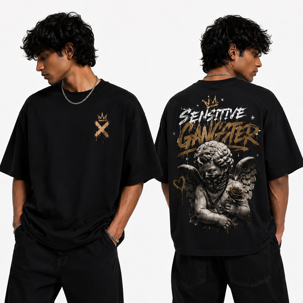 Sensitive Gangster Oversized Tee