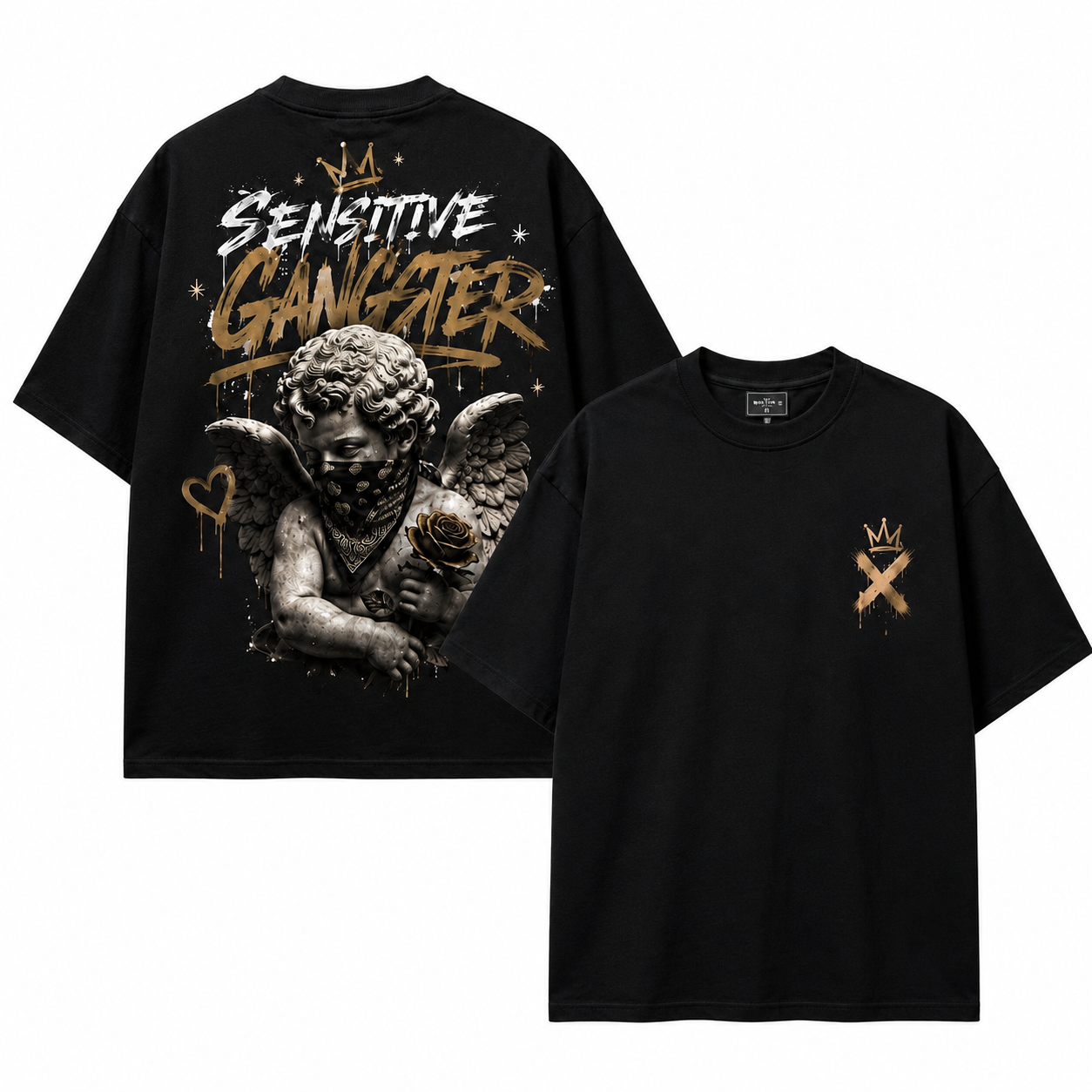 Sensitive Gangster Oversized Tee