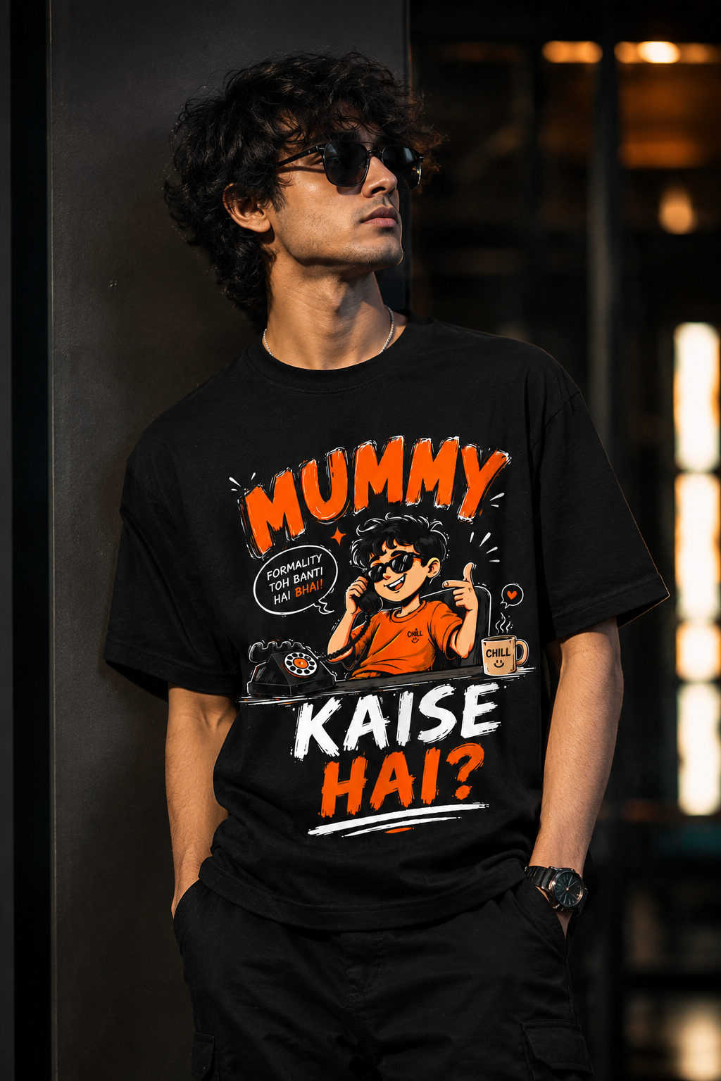 Mummy Kaise Hai T-Shirt | Premium Gen Z Streetwear Tee