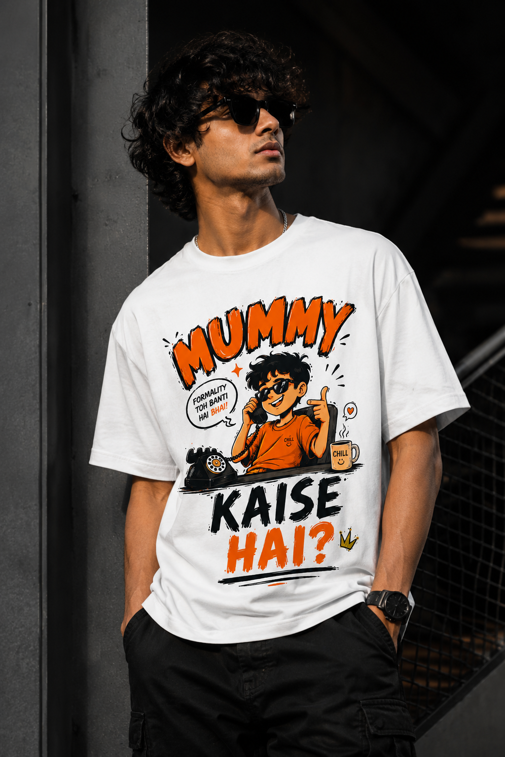 Mummy Kaise Hai T-Shirt | Premium Gen Z Streetwear Tee