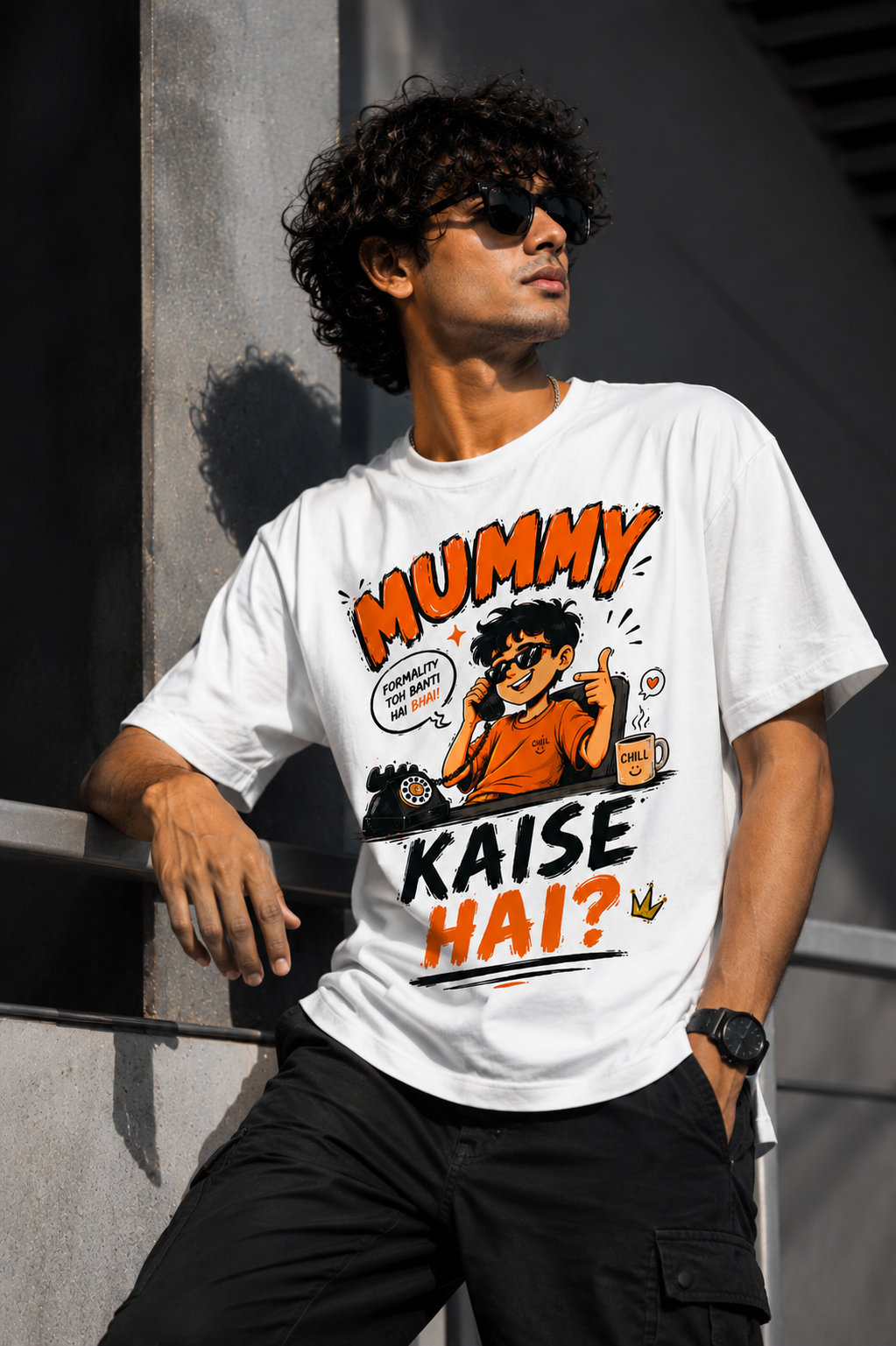 Mummy Kaise Hai T-Shirt | Premium Gen Z Streetwear Tee