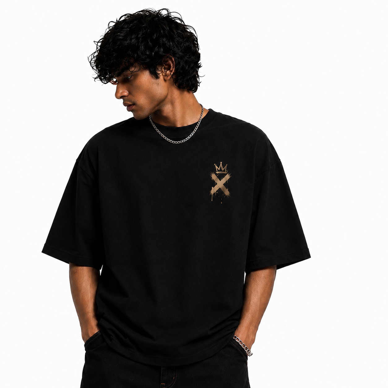 Sensitive Gangster Oversized Tee