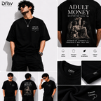 Adult Money Wasted Oversized Tee