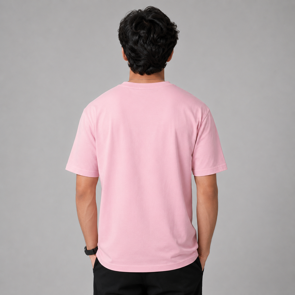 Why Not Pink Oversized Tee