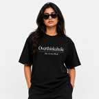 Overthinkaholic Oversized Tee